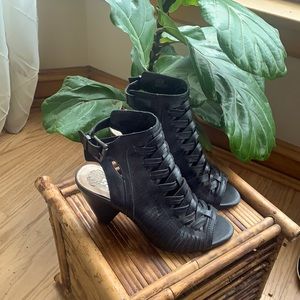 Vince Camuto Emore woven open toe and back heel